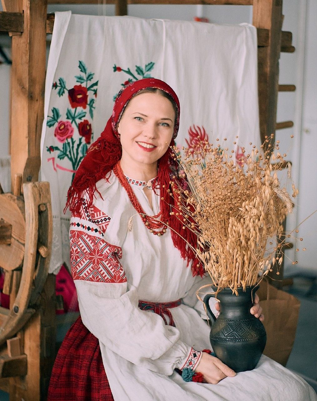 Women in Slavic costumes in Chenzhou