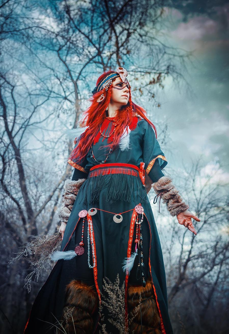 Girls in Slavic costumes underwear in Chenzhou