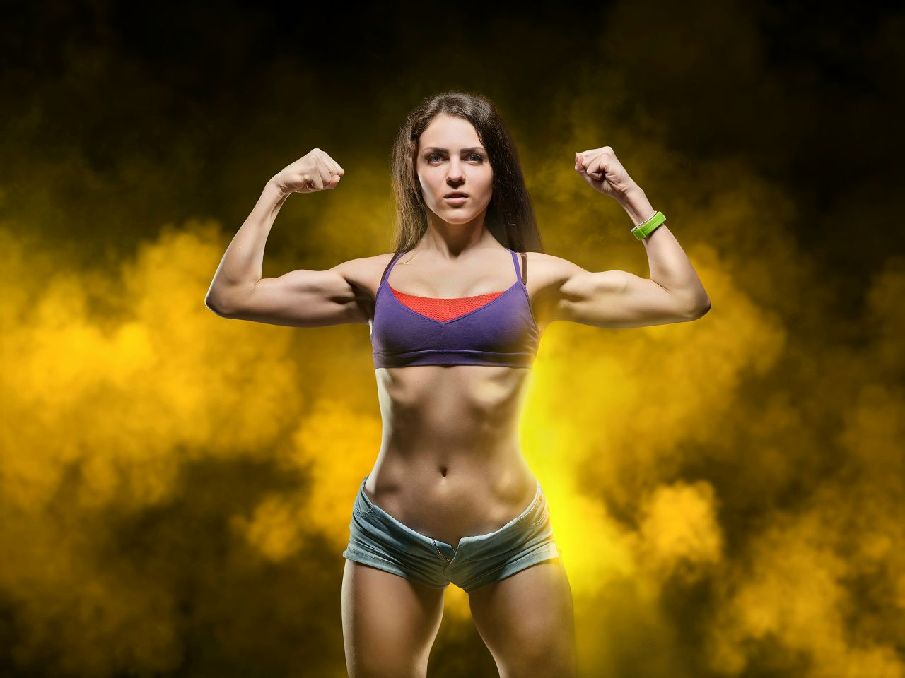 Athletic girls in Chenzhou